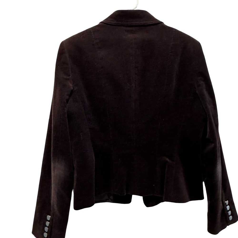 Tahari Brown corduroy Blazer sz 14 office casual everyday - Picture 6 of 14